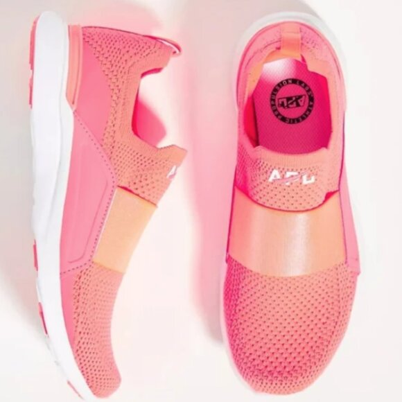 APL Techloom Bliss Sneakers - Impulse Red (coral) SZ 10.5 - Picture 1 of 4